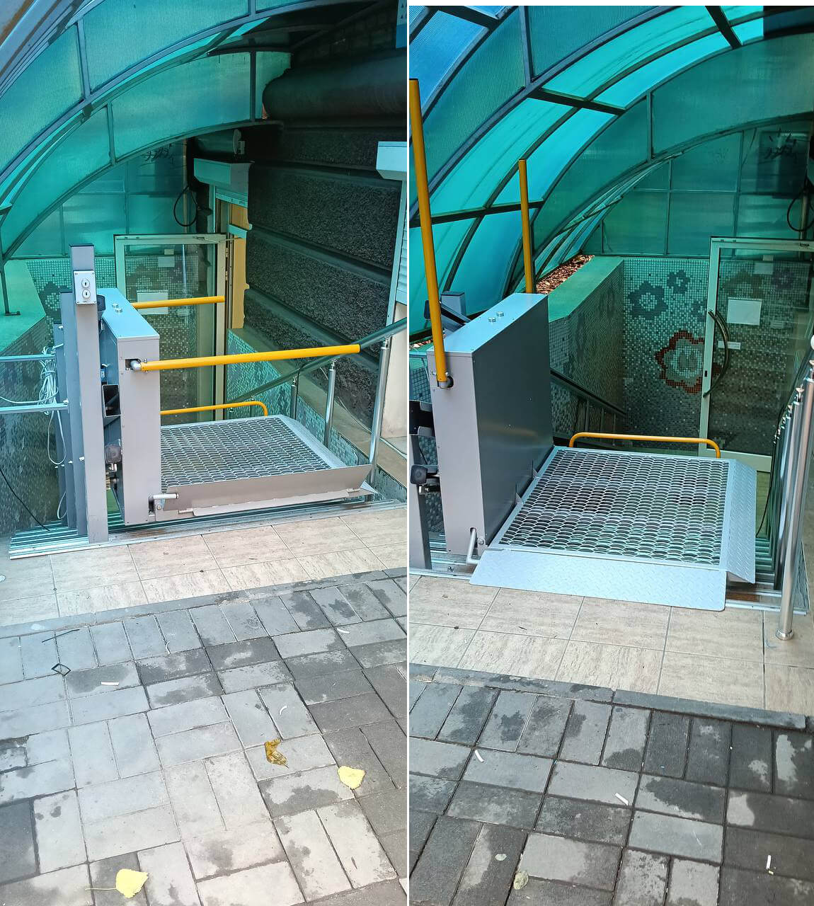 Ліфт для інвалідів у використанні | Інва Ліфт